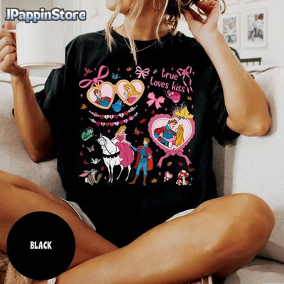 Sleeping Beauty True Love s Kiss Shirt, Princess Aurora Prince Phillip