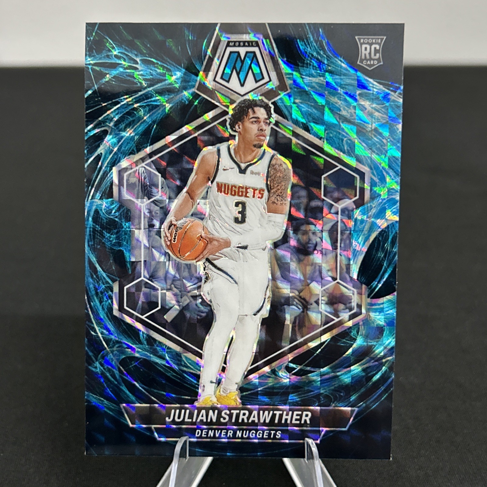2023-24 Panini Mosaic Basketball #214 Julian Strawther Genesis