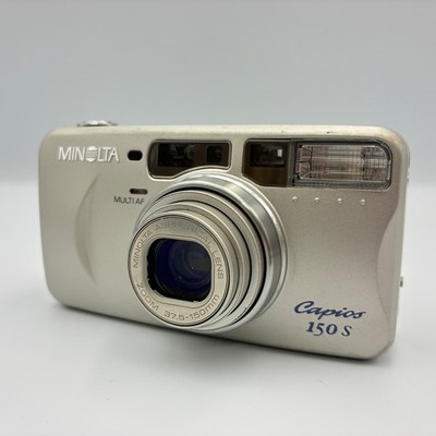 [NEAR MINT ] Minolta Capios 150s Point Shoot 35mm Film Camera From JAPAN