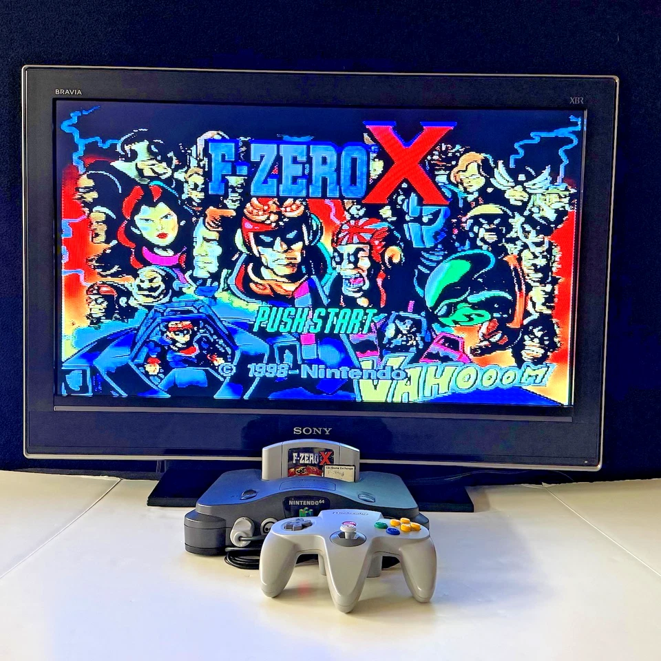 F-Zero X N64 (Nintendo 64, 1998) - Probado y funcionando - Buen estado Foto 2 de 4