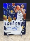 2023-24 Panini Phoenix George Hill Scorched Blue Autograph Auto /25 Pacer