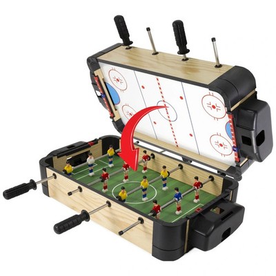 2 in 1 Fußball & Airhockey Tischplatte glatte & schnelle Action Spielfläche *NEU