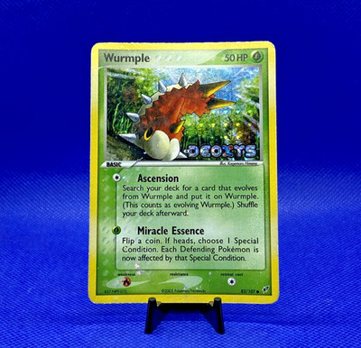 Pokémon Wurmple 82/107 Deoxys 2005 English Reverse Holo Common Basic 50 HP