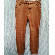 Pilcro and the Letterpress Anthropologie High Rise Skinny Corduroy Pants Size 27