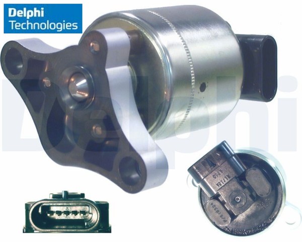 Delphi EG10003-12B1 Agr-Ventil AGR Ventil AbgasrüCkfüHrventil FüR Opel-image