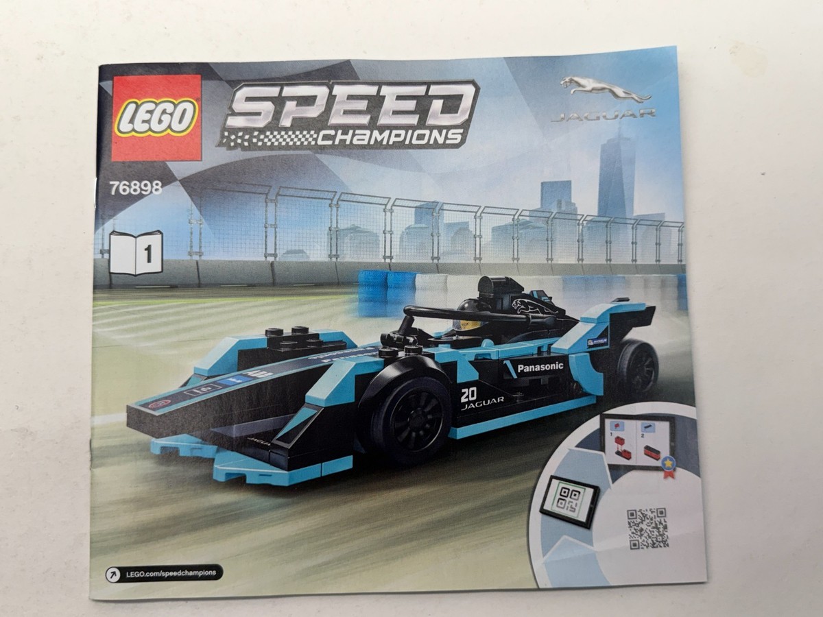 LEGO Speed Champions: Formula E Panasonic Jaguar Racing GEN2 & I