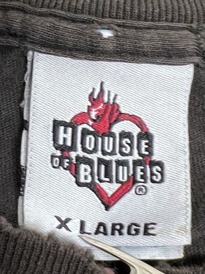 Vintage 90s Blues Brothers House Of Blues T-Shirt Mens Size XL