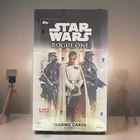 2016 Topps Star Wars Rogue One Series 1 One Sealed Hobby Box Extremely Rare