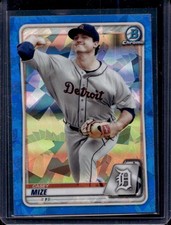 Casey Mize 2020 Bowman Chrome Sapphire #BCP-142