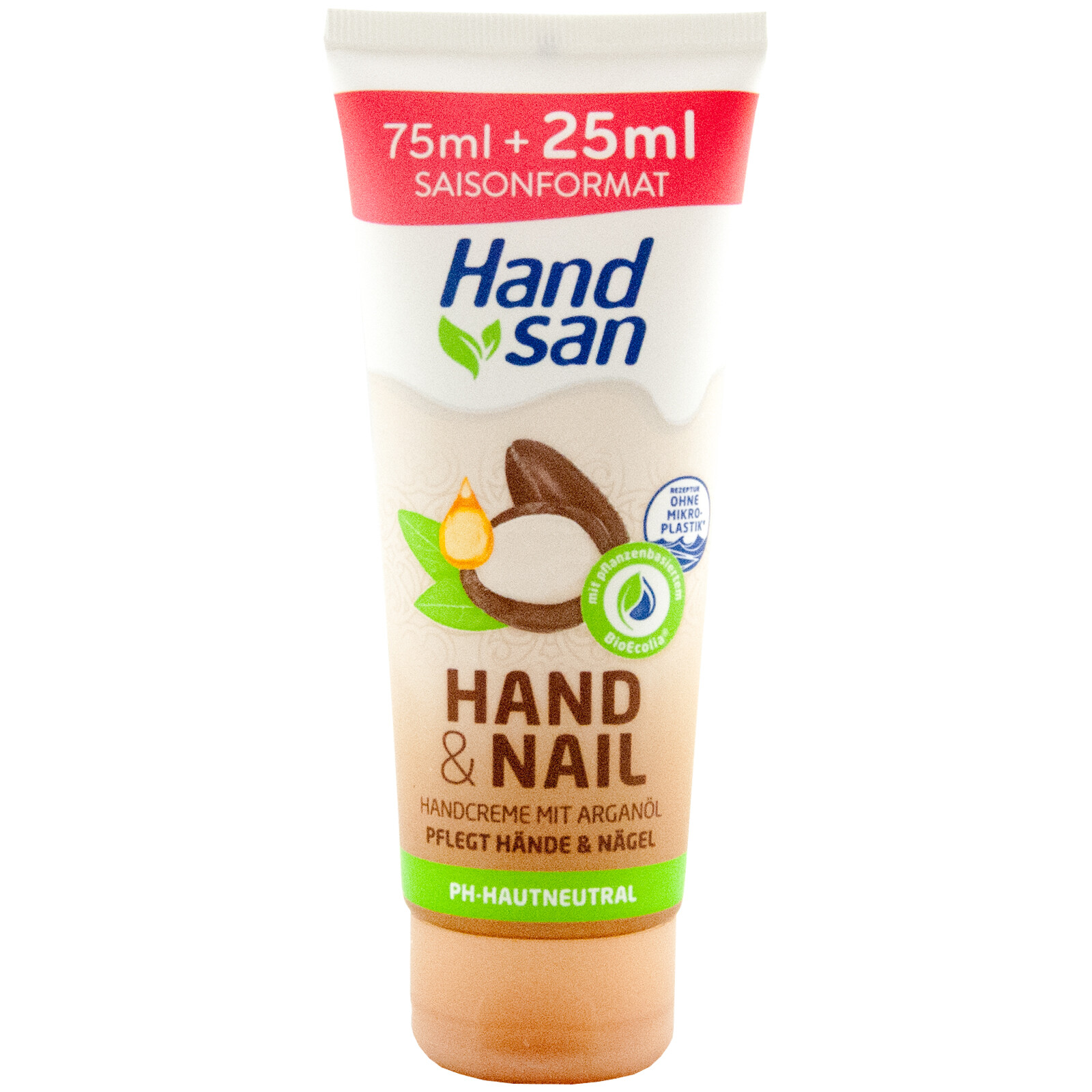 Hand san Handcreme HAND & NAIL 1 x 100ml pflegt Hand & Nägel pH-Hautneutral