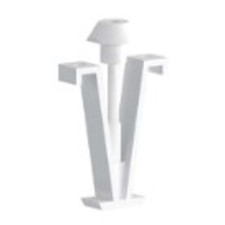 Funghetto di ricambio in PVC per pannello per Porta a soffietto Serie Horizon