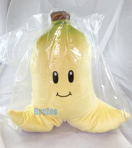 mario kart banana peel plush