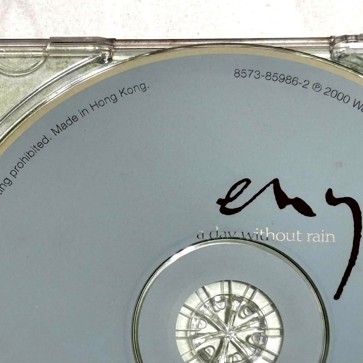 Enya 2000 A Day Without Rain - Hong Kong Edition 12 Track CD Album
