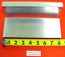 2 Pieces 1" X 3-1/2" ALUMINUM 6061 FLAT BAR 8" long T6511 Solid Extruded Stock