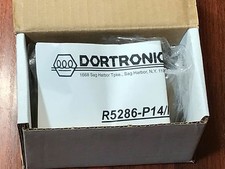 New Dortronics R5286-P24 PUSH PLATE SWITCH CONTROLS Round, 2 1/2 Inch Palm, Butt