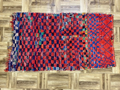 Check Runner Rug SoftLiving Room Rug Soft Entryway Berber Area MatDoor 3"x5"4'ft - Picture 2 of 12