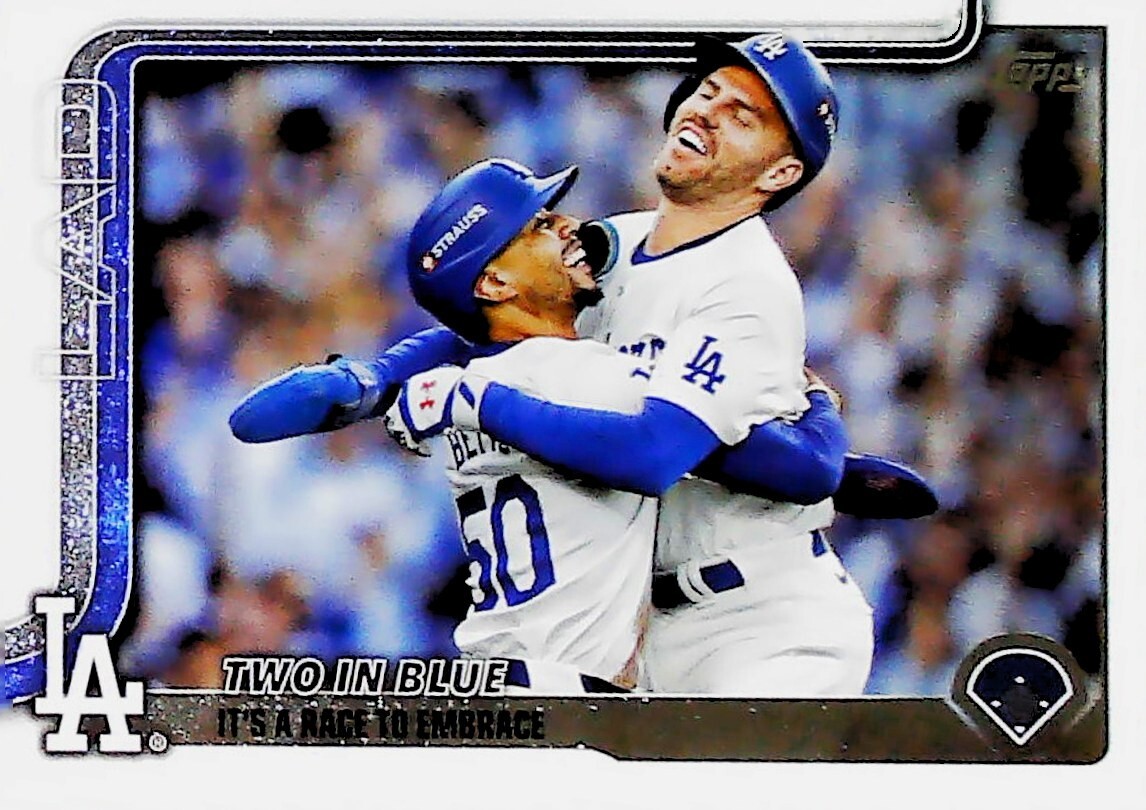 2025 TOPPS SERIES 2 #631 MOOKIE BETTS FREDDIE FREEMAN TWO IN
