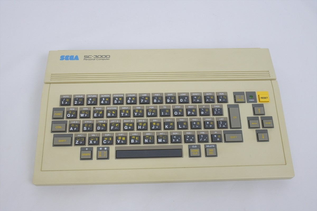 SC-3000 Personal Computer Console System SEGA Tested JAPAN