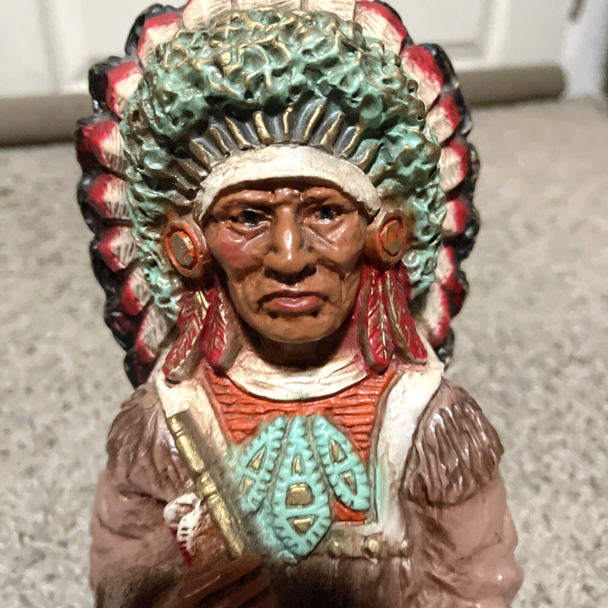 Vintage, Chief by Universal Statuary Corp, Chicago, 1972 | eBay