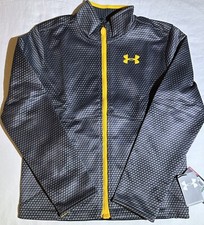 UA Underamour Full Zip Water Resistant Boys Jacket 1280618. Youth Sz: Large