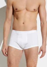 Famous Brand Men's White Boxer Brief 12-Pack
