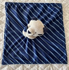 Carter s Just One You Tiger Blue Lovey Security Baby Blanket 13