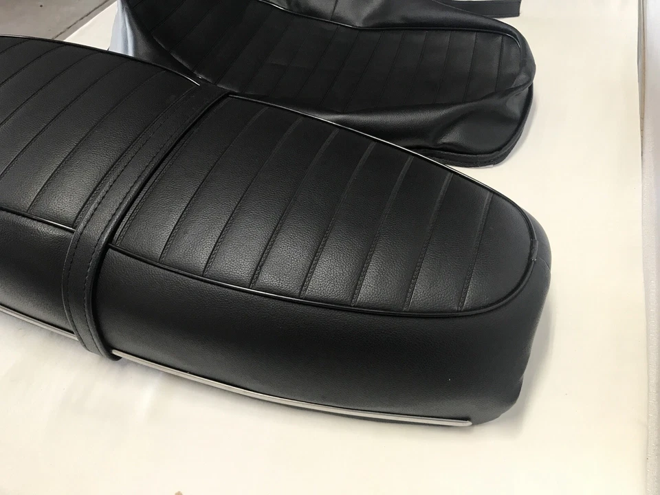 CAPA DE ASSENTO SUZUKI T-500 MODELO 1970 A 1977 CAPA DE ASSENTO + ALÇA (S*-15) - Imagem 4 de 4