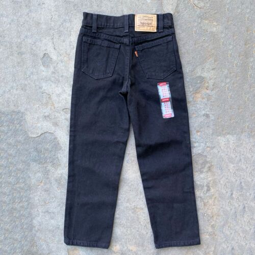 Deadstock BNWT Vintage 1990's Levi's 550 Black Jea