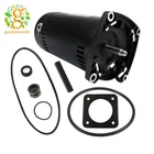 Pool Pump Motor Fit 230/115V 48Y Square Flange Pool Pump Motor 1HP USQ1102