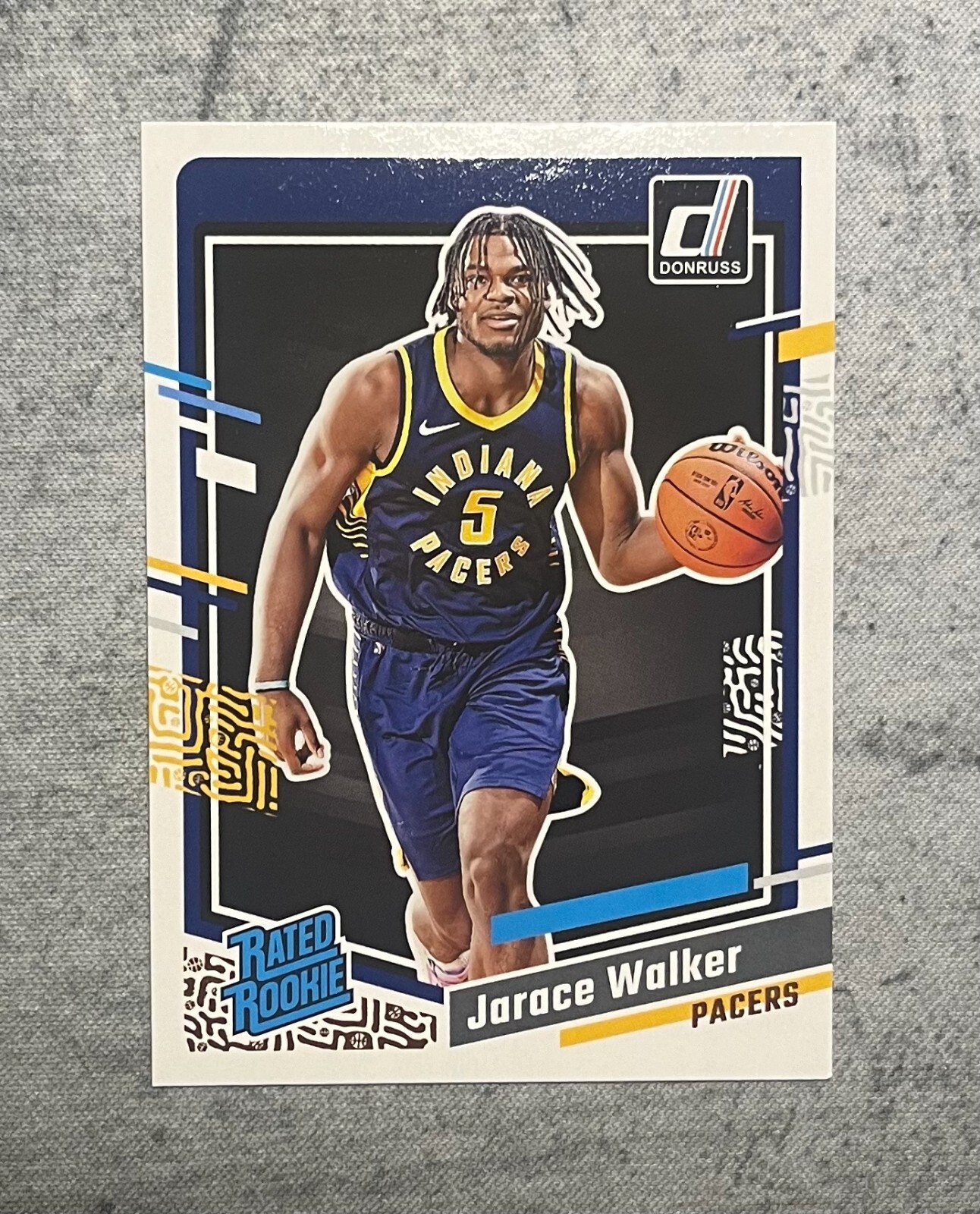 2023-24 Donruss Basketball Jarace Walker Rated Rookie Base No. 207