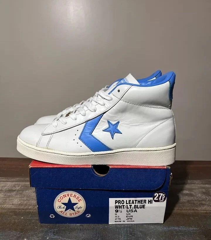 Converse Pro Cuero Alto UNC 1998 NUEVO🦄🎄Jordan 1 1985/2015/Reimaginado Foto 2 de 4