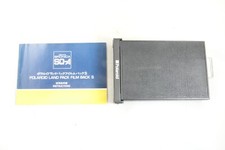 Excellent  Zenza Bronica SQ POLAROID Film Back S w/Dark Slide Insert 4356