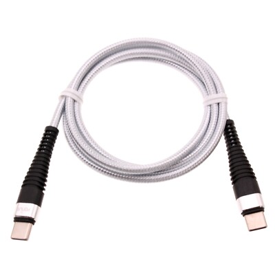 Type-C to USB-C 3ft PD Cable Fast Charger Cord Power Wire Sync for Cell Phones