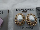 Vintage Clip Earrings and Heart Shape Pin — photo 4