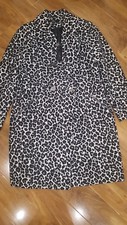 Star By Julien Macdonald Animal Print Women Coat - Size 18 Bnwt £120