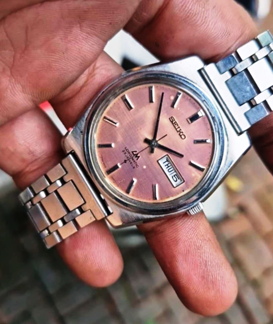 Vintage Seiko LM Lord Matic 5606-9020 Auto Day/Date Tropical Vintage Seiko LM Lord Matic 5606-9020 Auto Day/Date Tropical