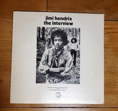 JIMI HENDRIX - THE INTERVIEW - Picture Disc, RARE 1968, RNDF