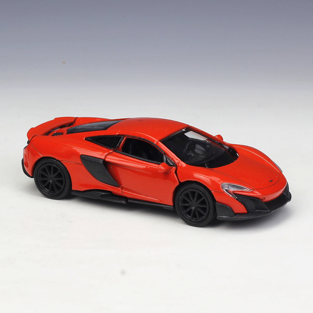 Welly 1:36 Mclaren 675LT Coupe Diecast Pullback Metal Model Car