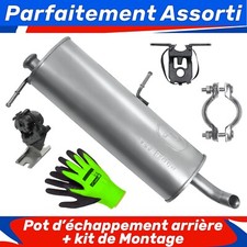 Pot d'échappement Peugeot 2008
