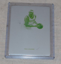 2022-23 Flawless Rasheed Wallace YELLOW Printing Plate Momentous Autographs