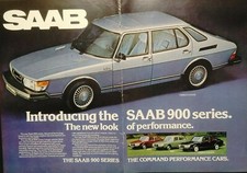 1978 Saab 900 Series Turbo 5-door Ems Gle 3-door Vintage Print Ad