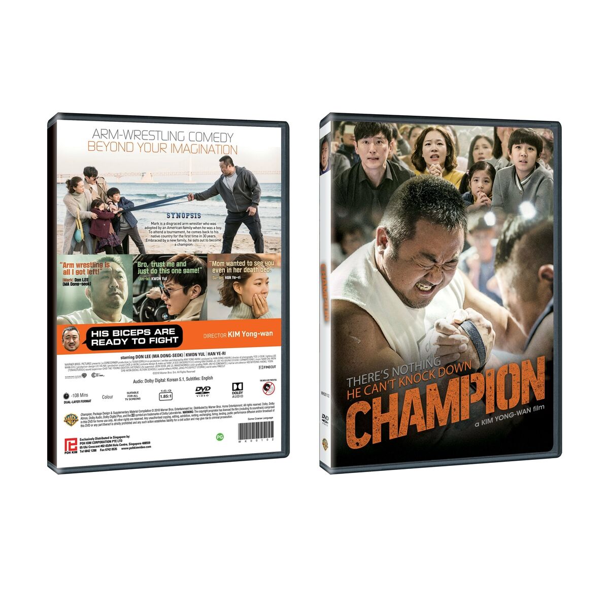 Champion (2018) Korean Movie English Sub _ DVD All Region _ Ma Dong-seok