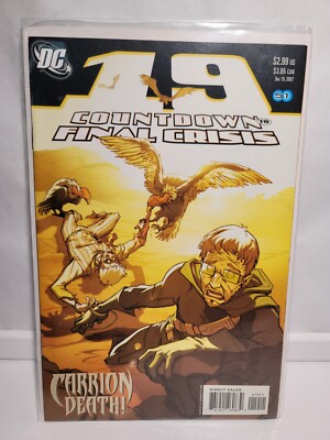 Countdown To Final Crisis #19 Carrion Death DC Comics Comic Book VF 2007