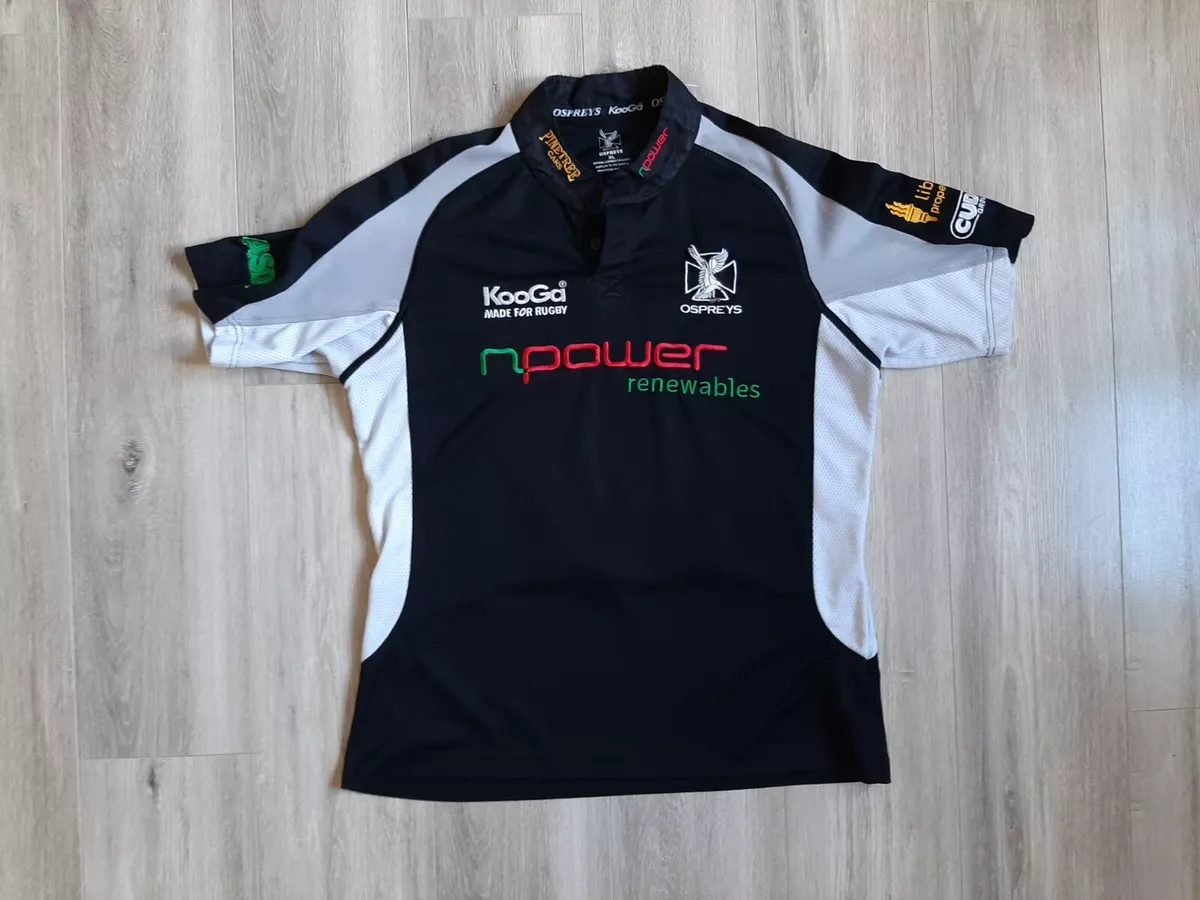 Ospreys Rugby Union Shirt Kooga Jersey XL Camiseta eBay