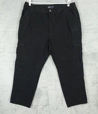 5.11 Tactical Series Pants 42x32 (40x30.5) Black Cargo Pocket Utility Workwear