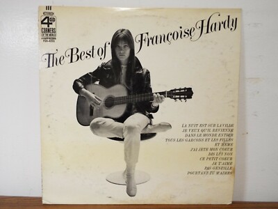 THE BEST OF FRANCOISE HARDY 1968  LP VINYL ALBUM