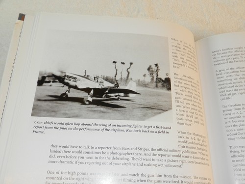 WW II 9th Air Force 354th FG P-51 Ace & POW "ONE STEP FORWARD" Vet Signed - Picture 9 of 20