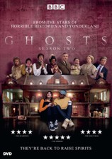 Ghosts: Season Two DVD, BBC - Ex Library - - DISC ONLY no case