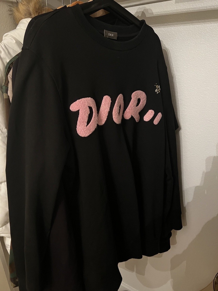 Authentic KAWS x DIOR Crewneck Sweatshirt Black Size L | eBay Authentic KAWS x DIOR Crewneck Sweatshirt Black Size L | eBay