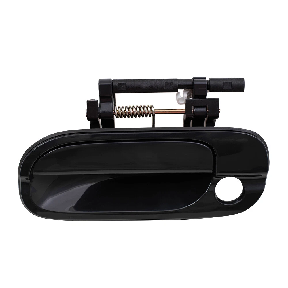 Drivers Front Outside Door Handle w Keyhole for 00 06 Nissan